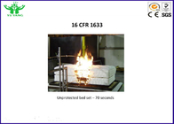 Lab 16 CFR1632 Nệm và Tấm lót nệm Thiết bị kiểm tra tính dễ cháy