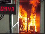 ASTM E84 Vật liệu xây dựng Các tính năng đốt cháy bề mặt Thiết bị kiểm tra