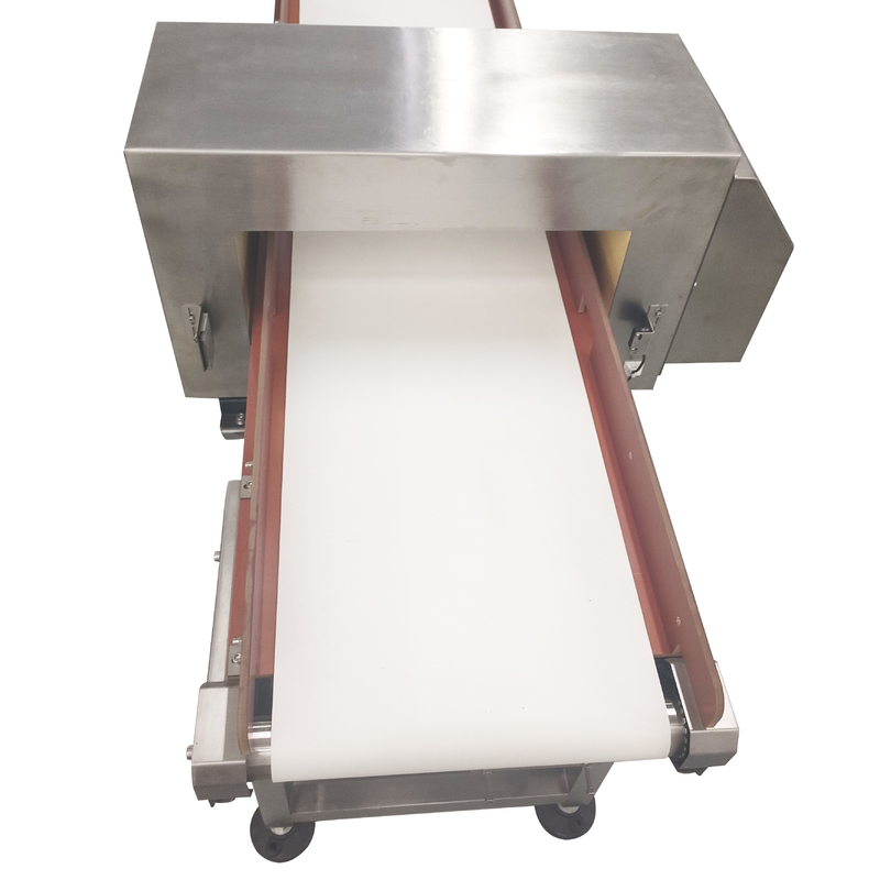 Máy dò kim loại thực phẩm tự động học 110V 220V FDA cho gói và đồ ăn nhẹ