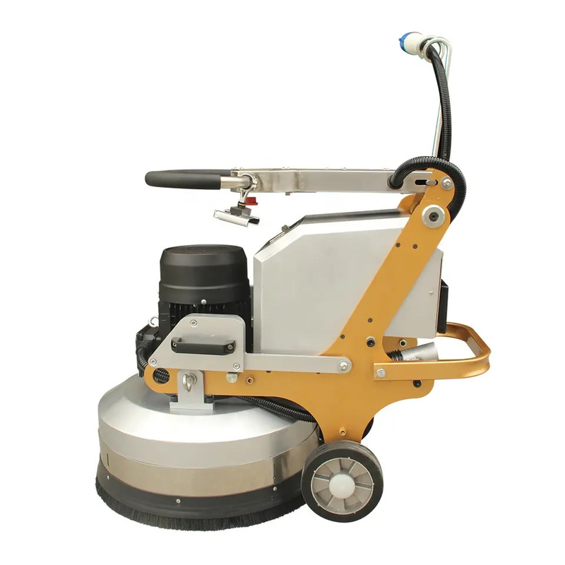 Máy mài đá granite 220kg với 3 tấm mài và bình chứa nước 10,6L