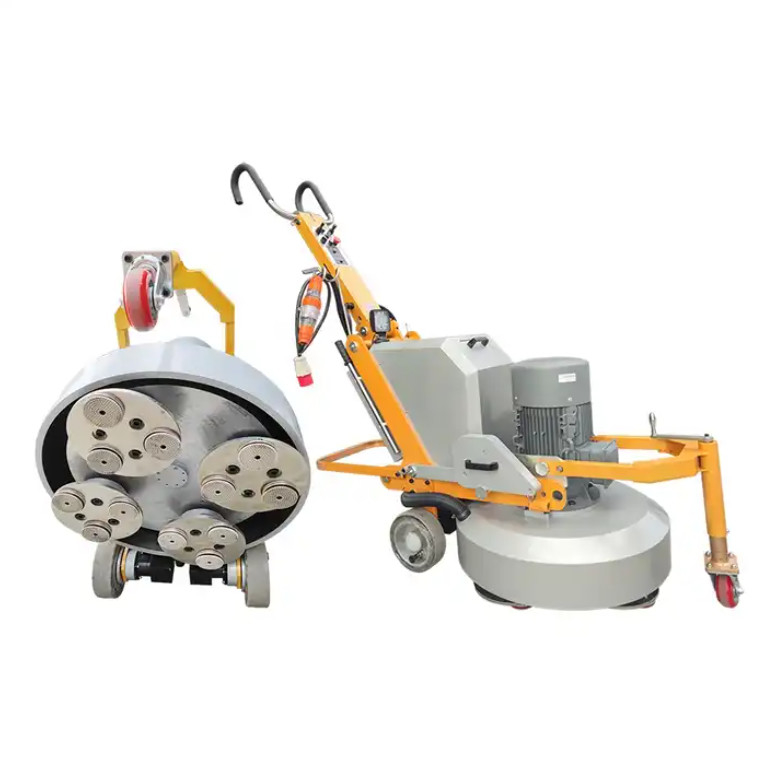 Máy nghiền sàn bê tông hiệu suất cao 220V 320 Rpm Với 3 tấm nghiền