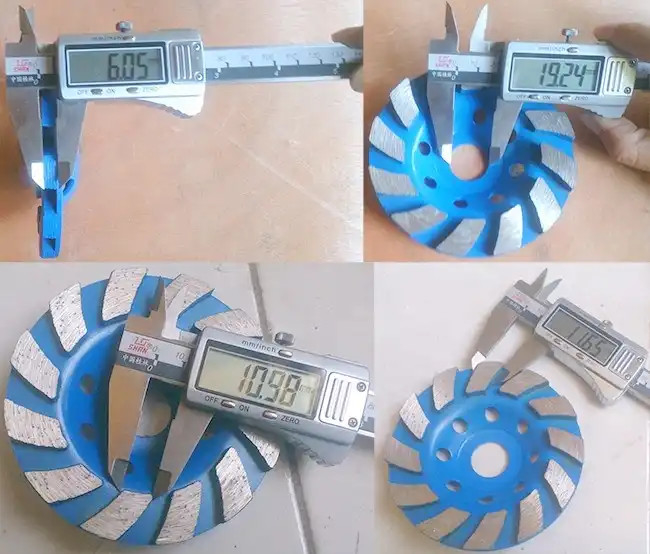 Máy nghiền sàn bê tông hiệu suất cao 220V 320 Rpm Với 3 tấm nghiền