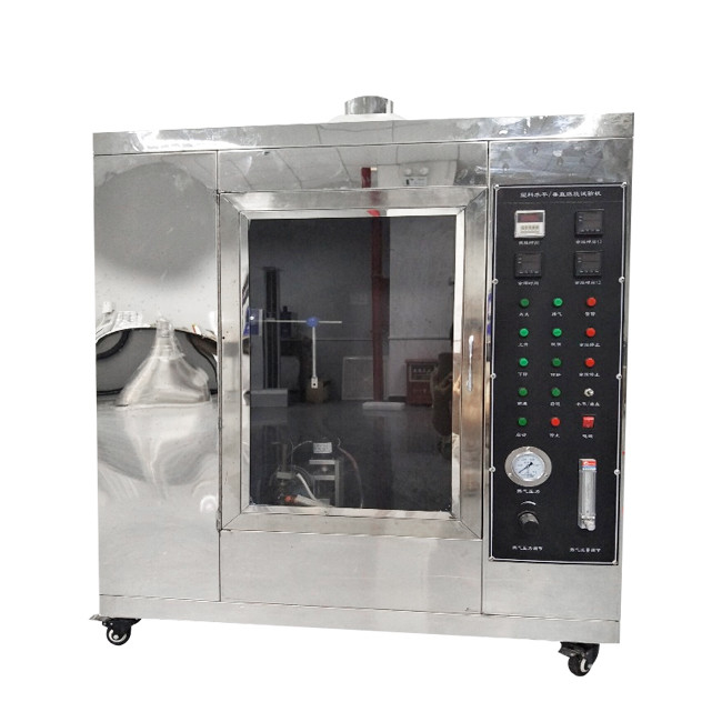 UL 94 ASTM D 635 Máy kiểm tra khả năng cháy ngang nhựa Thiết bị kiểm tra tốc độ cháy