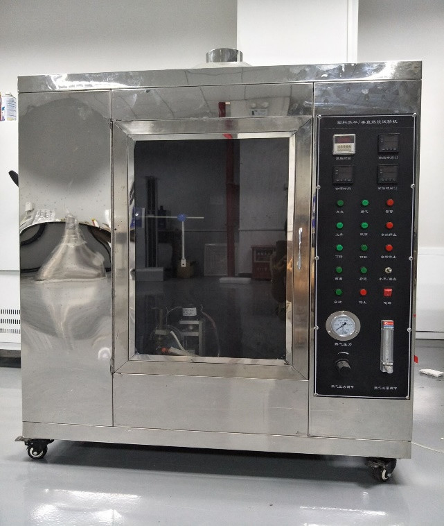 UL 94 ASTM D 635 Máy kiểm tra khả năng cháy ngang nhựa Thiết bị kiểm tra tốc độ cháy
