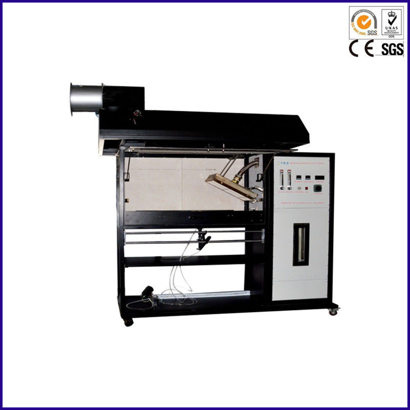 Máy kiểm tra lưu lượng nhiệt bức xạ sàn với thiết bị kiểm tra tính dễ cháy của tấm bức xạ ISO9239 cho phạm vi đo lưu lượng nhiệt (0-15) Kw/m2 và lỗi nhiệt độ vật đen ±5℃