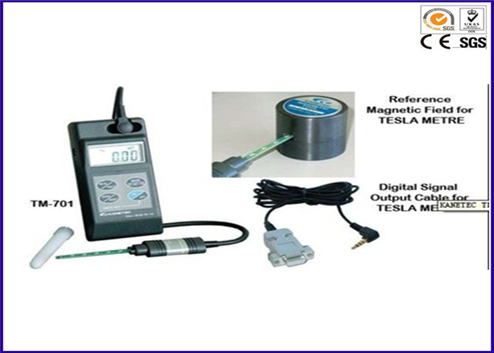 Máy đo độ mạnh trường, Máy đo Tesla Gauss với đầu dò Axial Type Probe