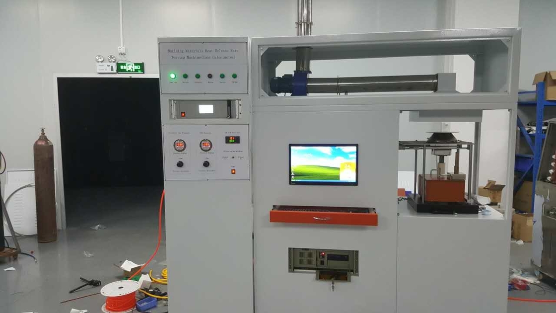Thiết bị kiểm tra khả năng chịu lửa của máy đo calorimeter Cone với ISO 5660 GB / T 16172