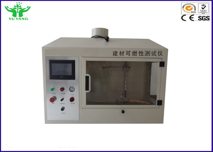 Thiết bị kiểm tra tính dễ cháy Nguồn ngọn lửa đơn màu trắng Tiêu chuẩn ISO 11925-2