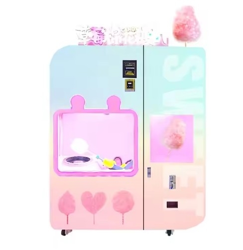 Hạm thực phẩm dễ dàng với máy bán kẹo bông 121-200 Màn hình cảm ứng 21,52 inch