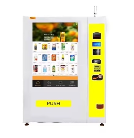 Máy bán hàng tiện lợi và tự động cho nhà ga Trung tâm mua sắm khách sạn tàu điện ngầm