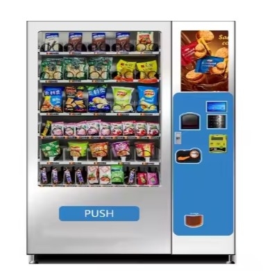 Máy bán hàng tiện lợi và tự động cho nhà ga Trung tâm mua sắm khách sạn tàu điện ngầm