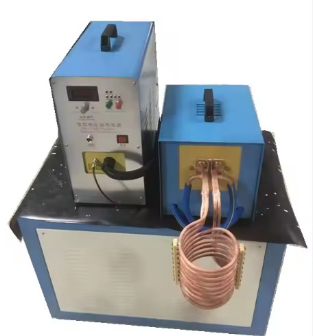 Vàng ống nắp Máy sưởi nhiệt tần số cao Tốc độ dòng chảy 7,5L mỗi phút Phạm vi áp suất 0,06-0,12 Mpa