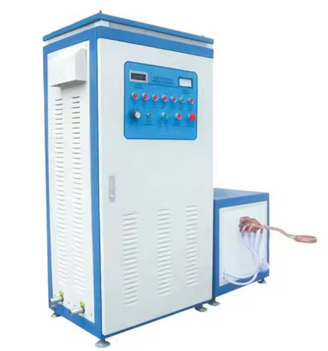 Vàng ống nắp Máy sưởi nhiệt tần số cao Tốc độ dòng chảy 7,5L mỗi phút Phạm vi áp suất 0,06-0,12 Mpa