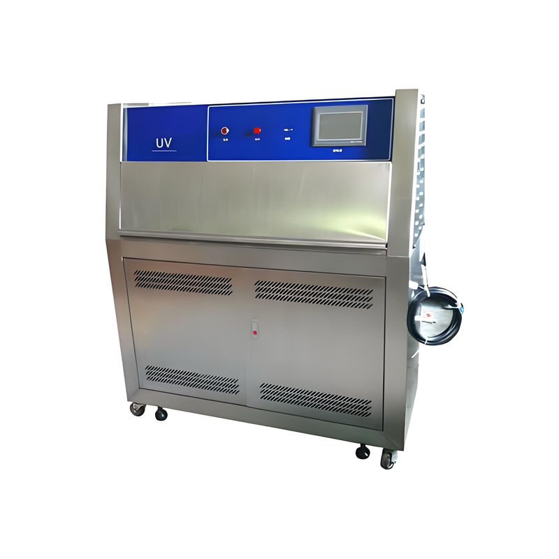 Buồng thử nghiệm lão hóa tăng tốc UV kỹ thuật số có thể lập trình trong phòng thí nghiệm 220V Bảo hành 1 năm Cấu tạo bằng nhựa và kính