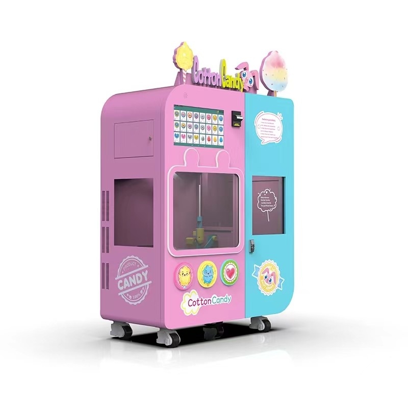 Chup siêu âm độc đáo Chip hoàn toàn mới tự động bằng đá bông tự động Cotton Candy Machine