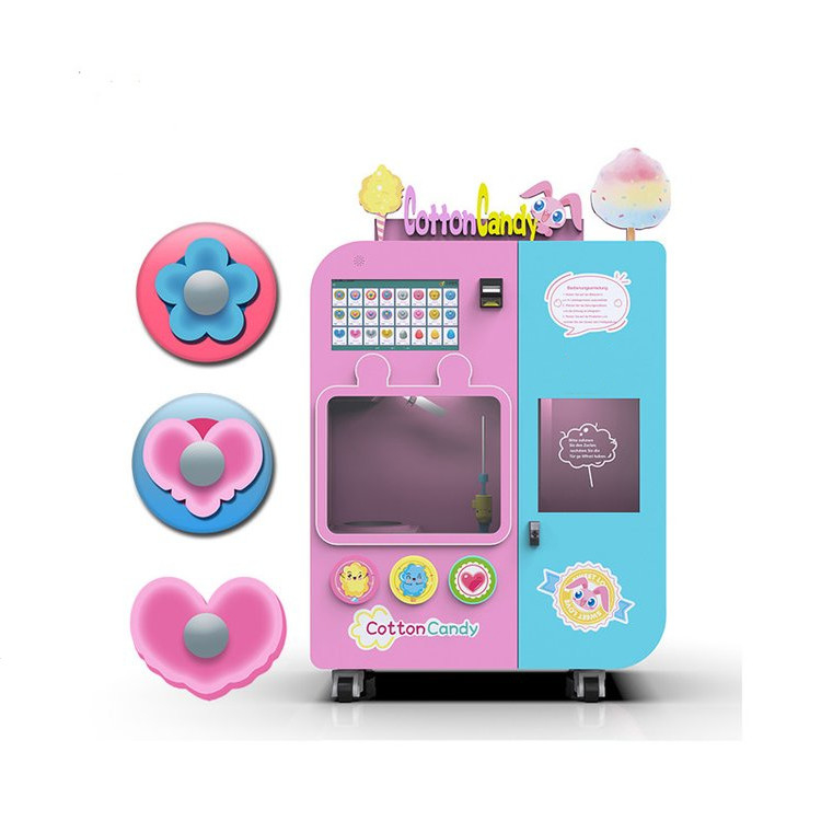 Chup siêu âm độc đáo Chip hoàn toàn mới tự động bằng đá bông tự động Cotton Candy Machine