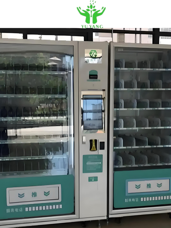 Nhanh chóng - Máy bán hàng tự động cho các trung tâm mua sắm trình bày một loạt các loại ngọt ngào