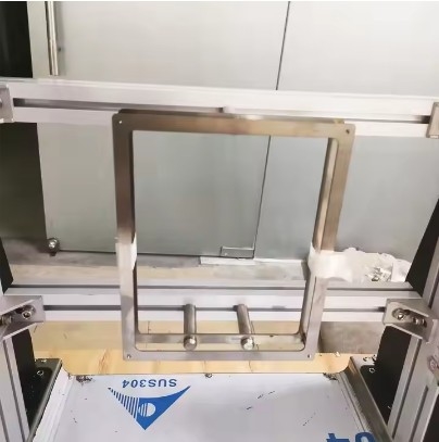 Công cụ kiểm tra chất chống cháy ngọn lửa ISO cho vật liệu đồ chơi dệt có thể điều chỉnh góc ngọn lửa