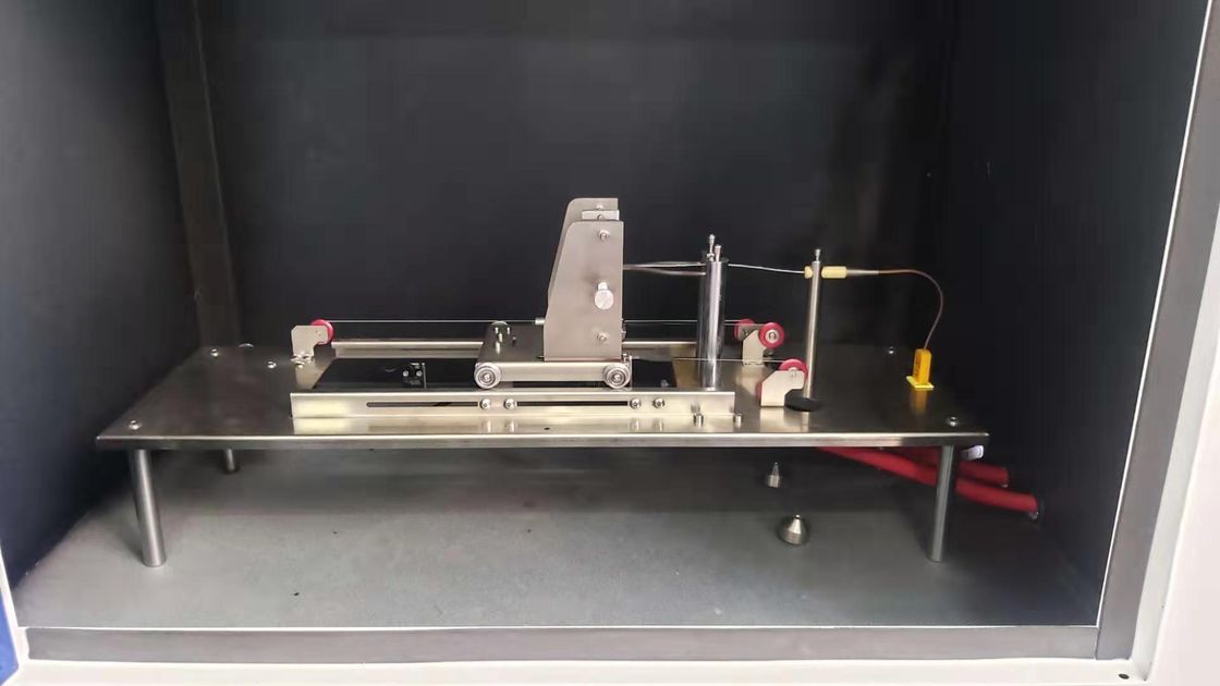 Đo thời gian tắt và giữ ánh sáng GWIT Đánh cháy GWFI với IEC 60695-2-11 phù hợp Glow Wire Tester