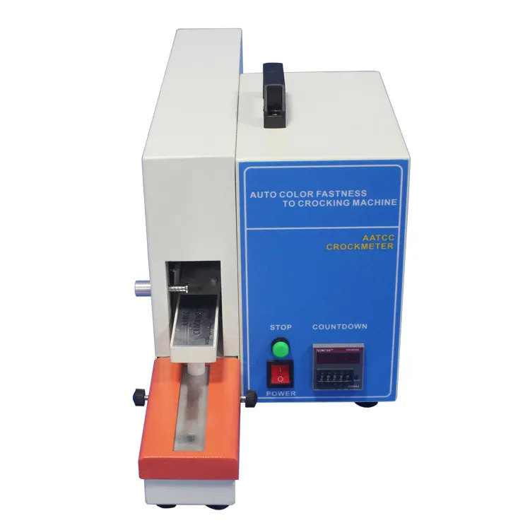 Máy thử độ bền màu ma sát điện AATCC Crockmeter Auto Color Fastness to Crocking Machine