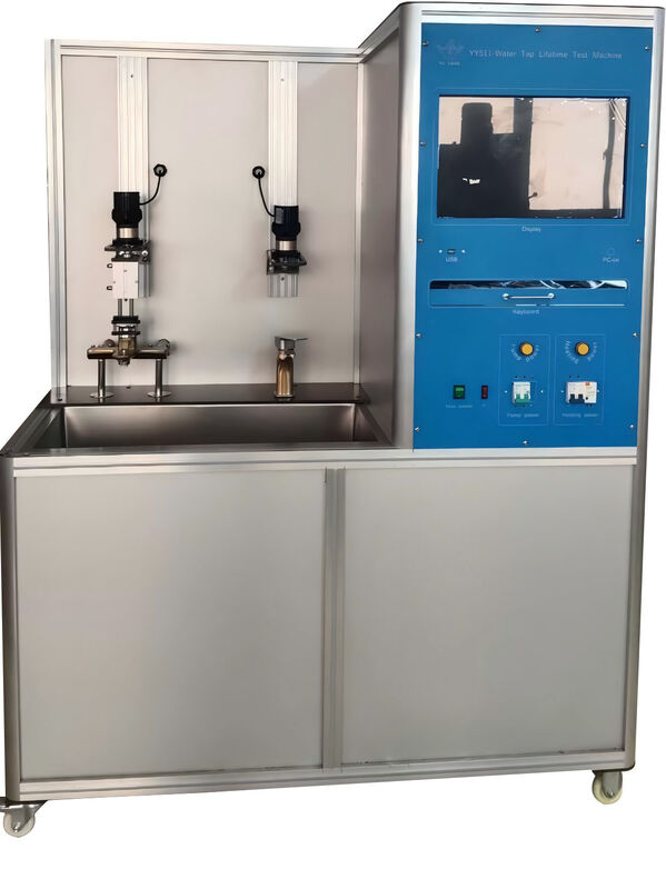 EN817 Máy kiểm tra chu kỳ đời của vòi được điều khiển bằng máy tính với tốc độ điều chỉnh (0-15/min) và cấu trúc thép không gỉ