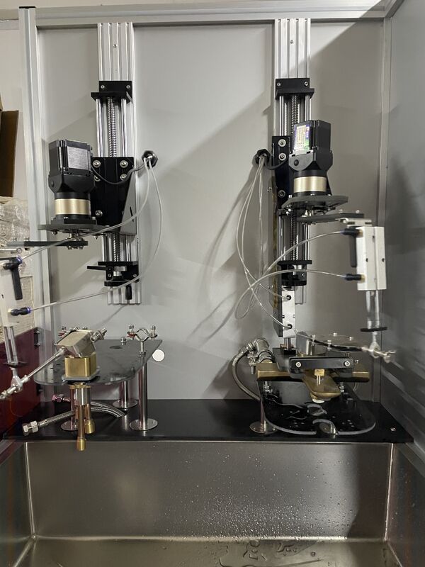 EN817 Máy kiểm tra chu kỳ đời của vòi được điều khiển bằng máy tính với tốc độ điều chỉnh (0-15/min) và cấu trúc thép không gỉ