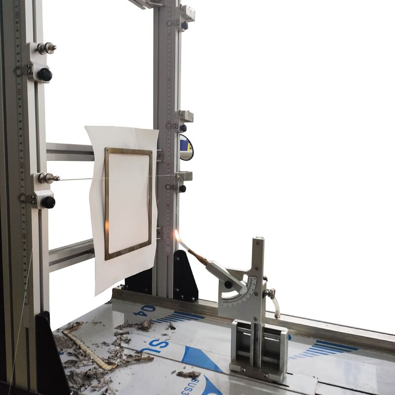 Máy kiểm tra chống cháy vải ISO 6941 ISO 6940 cho kiểm tra vải và hàng dệt