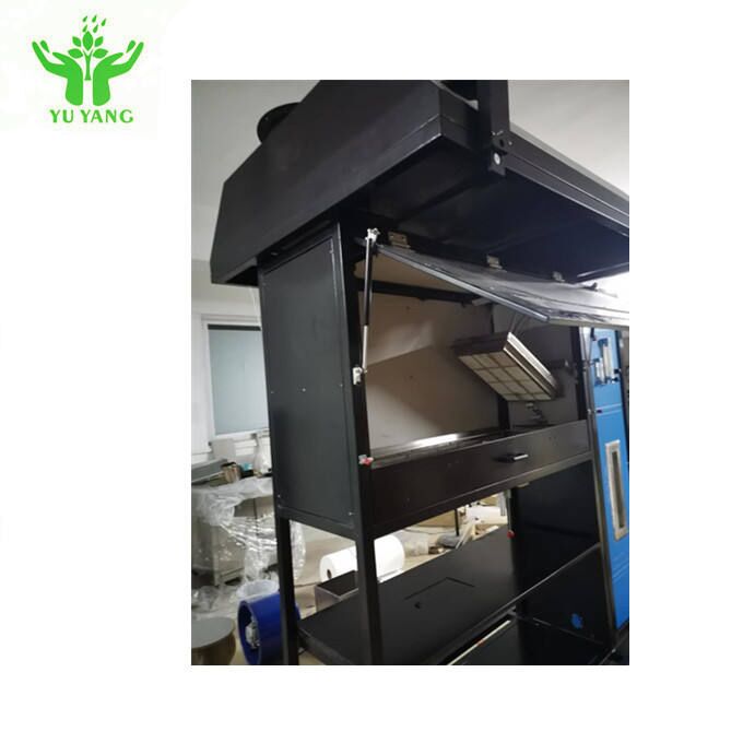 Thiết bị kiểm tra lưu lượng nhiệt tỏa sáng sàn phù hợp với ISO 9239-1 ASTM E 846 với chiều cao ngọn lửa điều chỉnh 60-120mm và đo lưu lượng nhiệt 0-15 Kw/m2