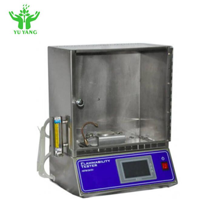 ASTM D4151 Thiết bị thử nghiệm cháy bằng vật mẫu 70mmx70mm và thiết bị thử cháy với chiều dài ngọn lửa 16mm