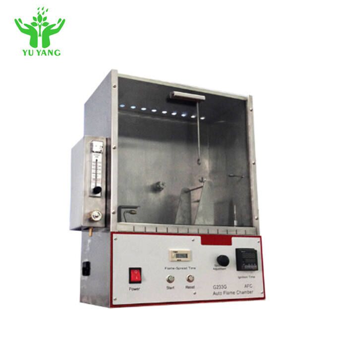 ASTM D4151 Thiết bị thử nghiệm cháy bằng vật mẫu 70mmx70mm và thiết bị thử cháy với chiều dài ngọn lửa 16mm