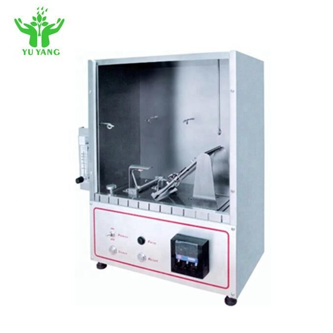 ASTM D4151 Thiết bị thử nghiệm cháy bằng vật mẫu 70mmx70mm và thiết bị thử cháy với chiều dài ngọn lửa 16mm