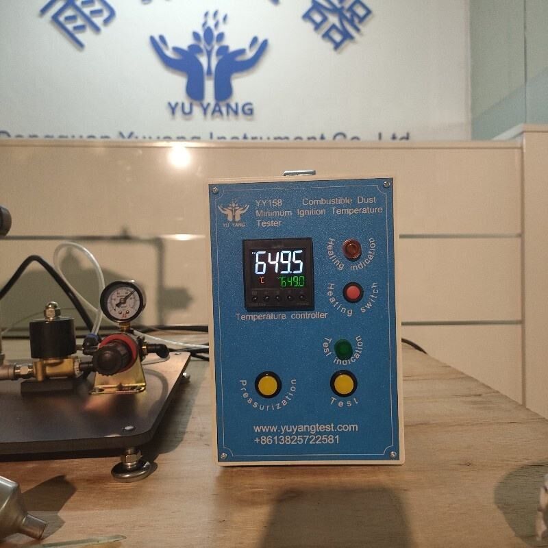 Máy thử nhiệt độ khởi động tối thiểu bụi đốt cháy 230V 50Hz với máy thử nghiệm dễ cháy áp suất 0 ~ 1 bar