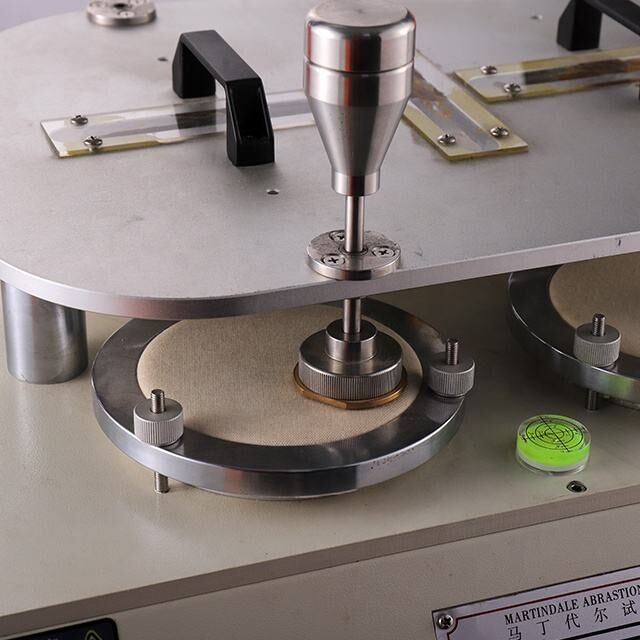 Máy kiểm tra mài mòn Martindale chính xác cao với 8 đầu thử nghiệm để tuân thủ các tiêu chuẩn quốc tế