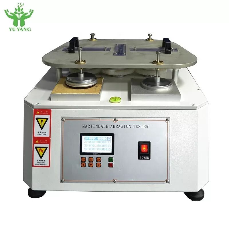 Máy kiểm tra mài mòn Martindale chính xác cao với 8 đầu thử nghiệm để tuân thủ các tiêu chuẩn quốc tế