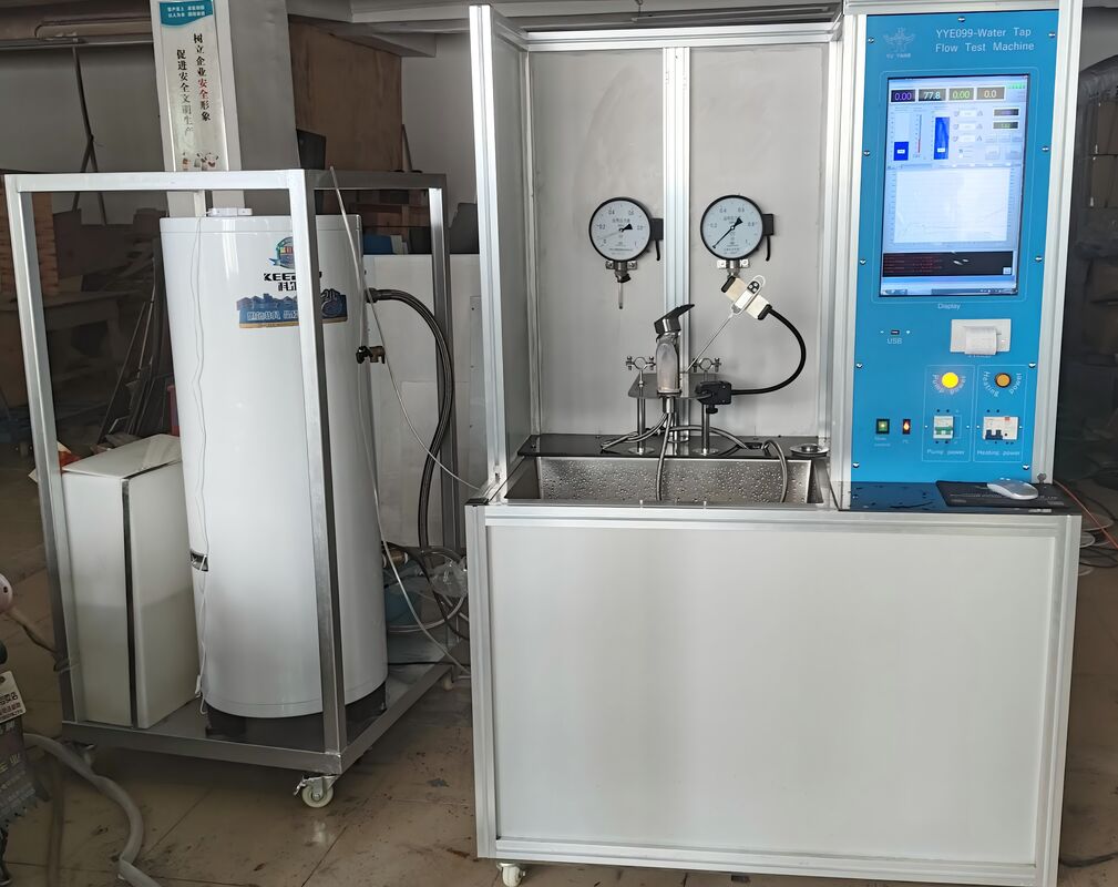 EN817 Thiết bị kiểm tra dòng chảy nước Kiểm tra dòng chảy áp suất cao đa chức năng với giám sát và ghi dữ liệu thời gian thực
