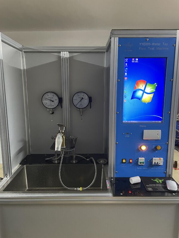 EN817 Thiết bị kiểm tra dòng chảy nước Kiểm tra dòng chảy áp suất cao đa chức năng với giám sát và ghi dữ liệu thời gian thực