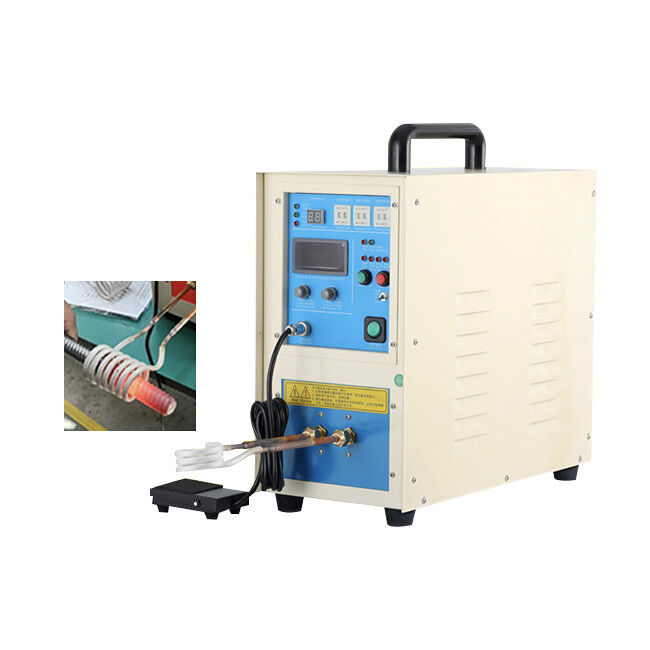 25KW cao tần số máy sưởi cảm ứng 380v Máy hàn để dập tắt Annealing mới sử dụng tình trạng kim loại máy bơm Gear