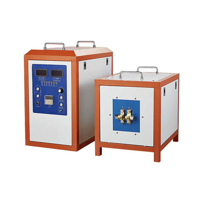 Máy gia nhiệt cảm ứng cầm tay 220V, rèn bu lông động cơ thép, các thành phần cốt lõi PLC, thiết bị gia nhiệt cảm ứng thép không gỉ