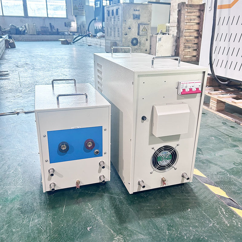 Bộ cuộn dây cho sử dụng ô tô25KW Máy sưởi cảm ứng tần số cao 380v Máy hàn để dập mờ ủ Động cơ máy bơm kim loại mới sử dụng