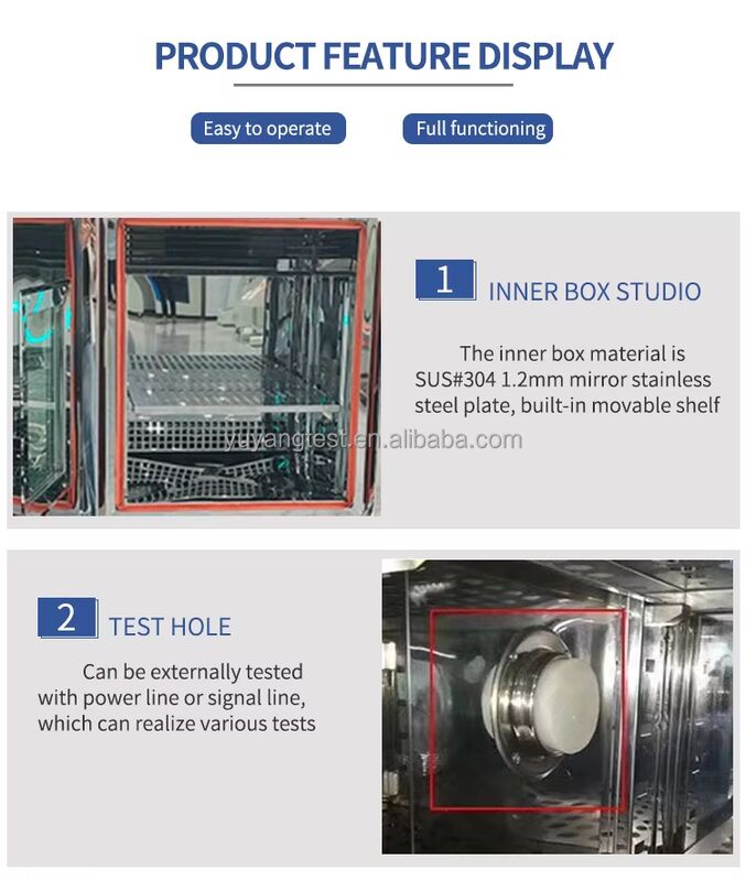 Phòng thử nhiệt độ và độ ẩm của bộ pin Mô phỏng khí hậu để thử nghiệm lão hóa pin EV