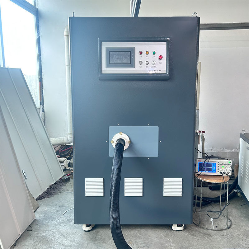 25KW IGBT High Frequency Induction Heating Machine for Metal Flat Bar Heating and Bending ISO CE