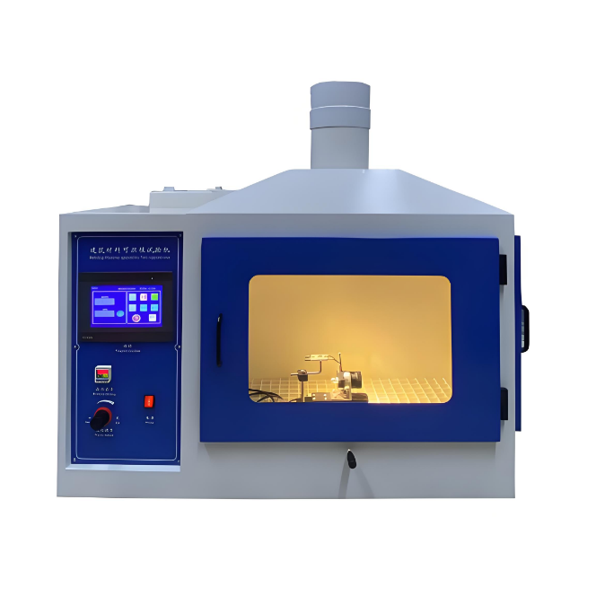 Máy kiểm tra khả năng bắt lửa của vật liệu xây dựng theo EN ISO 11925 với nguồn lửa đơn