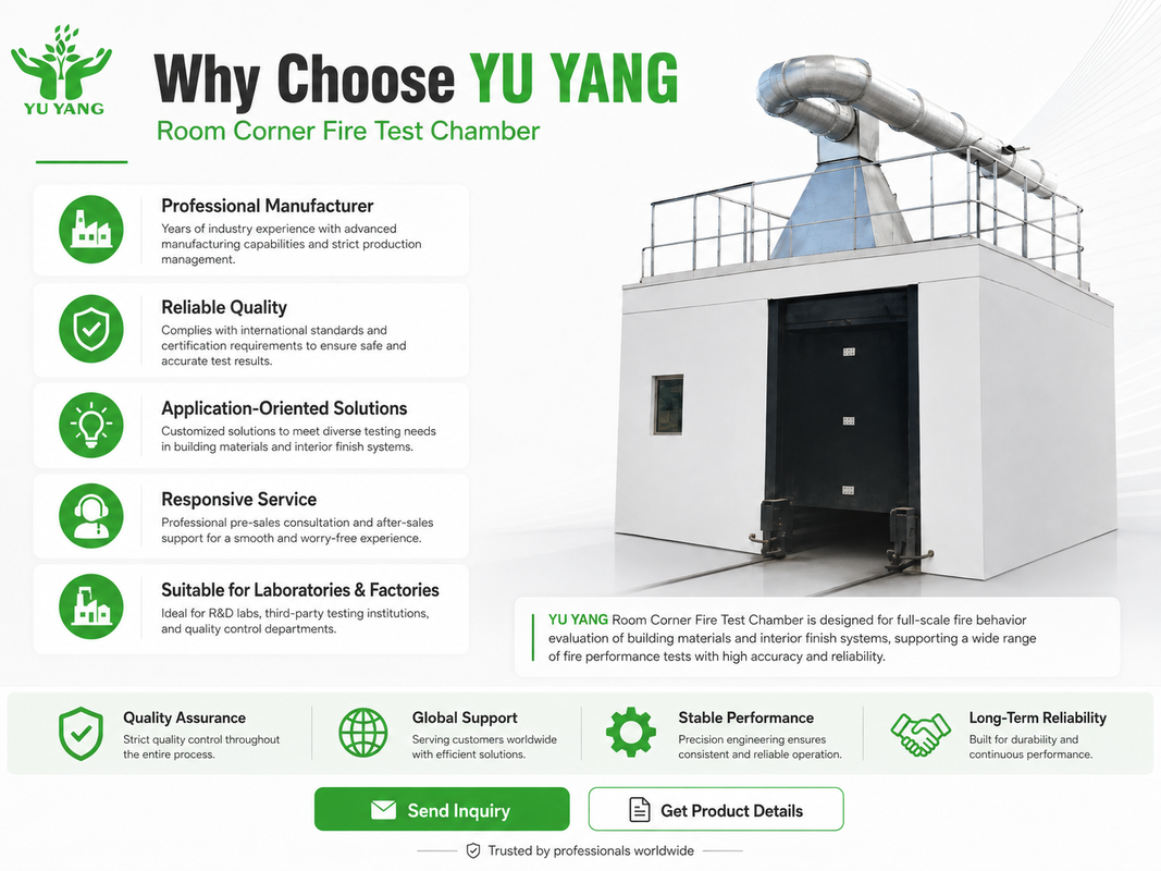 YYF005 Thiết bị thử nghiệm vật liệu và sản phẩm xây dựng (SBI)