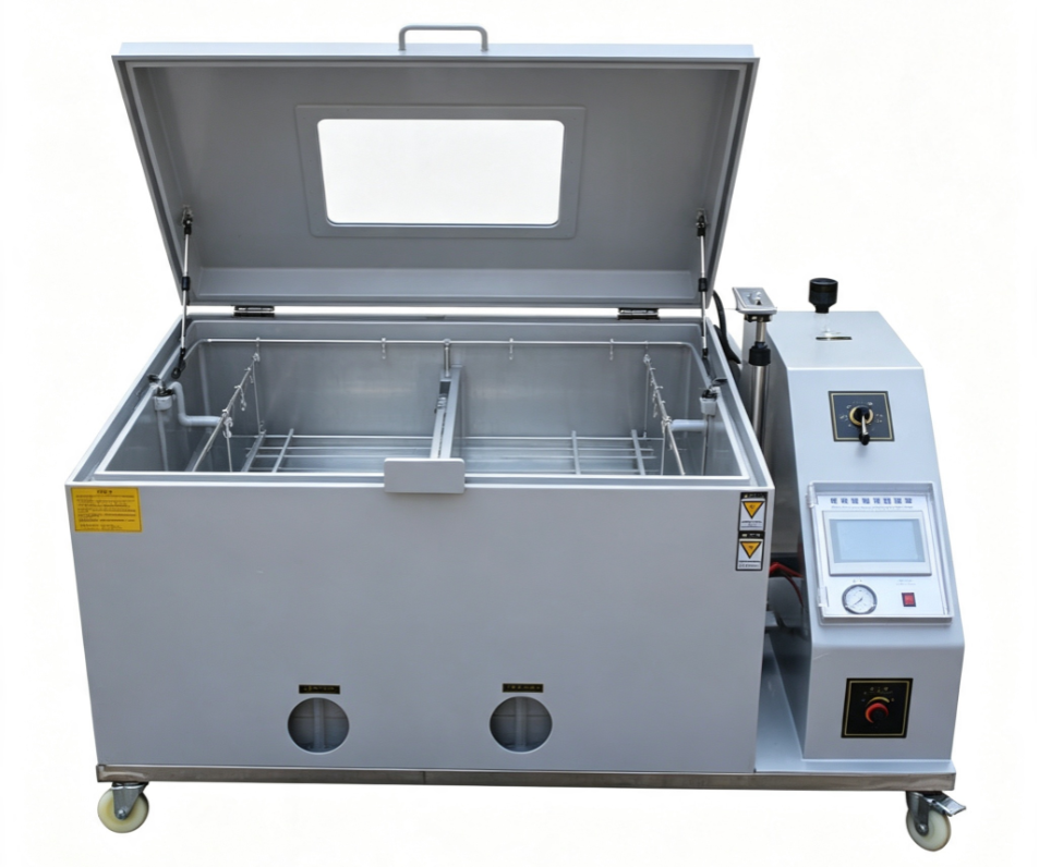 Phòng thử nghiệm xịt muối màn hình cảm ứng với tiêu chuẩn NSS ACSS CASS và dung lượng 600L cho thử nghiệm chống ăn mòn kim loại