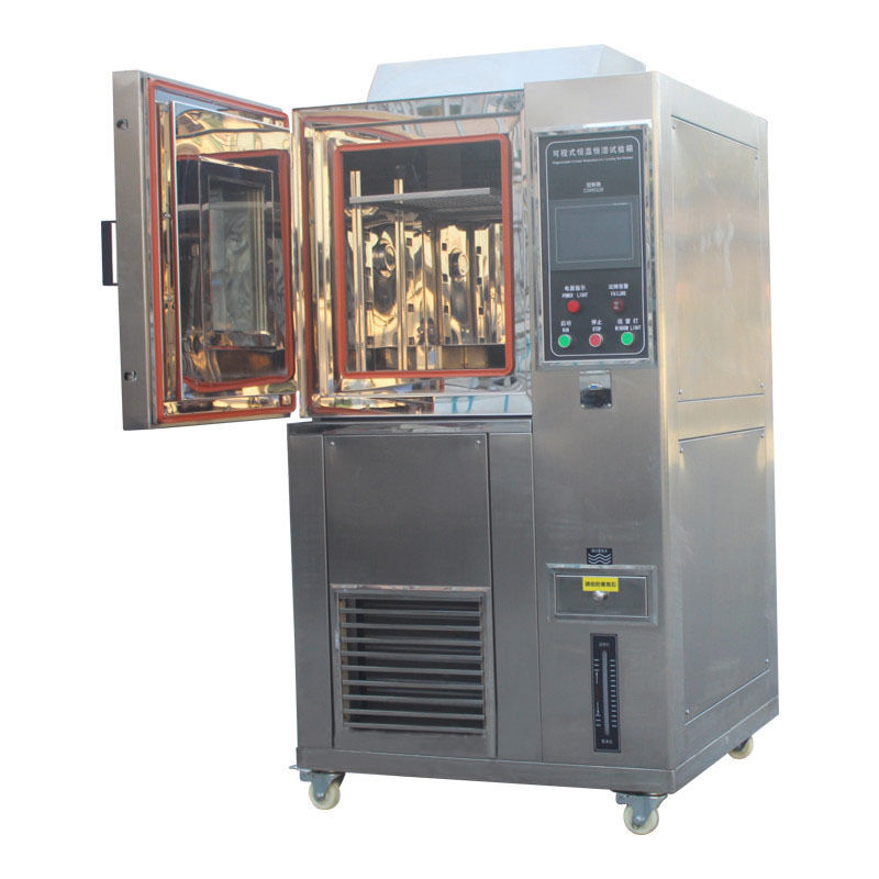SUS304 Phòng thử nghiệm môi trường bằng thép không gỉ với biến động nhiệt độ ± 0,5 °C và phạm vi độ ẩm R.H 20%~98%