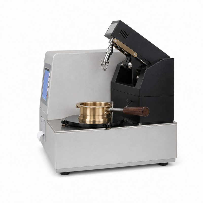 ASTM D92 Tự động Cleveland Open Cup Flash Point Tester Petroleum Lubricant Oil Analysis Equipment Công cụ phòng thí nghiệm