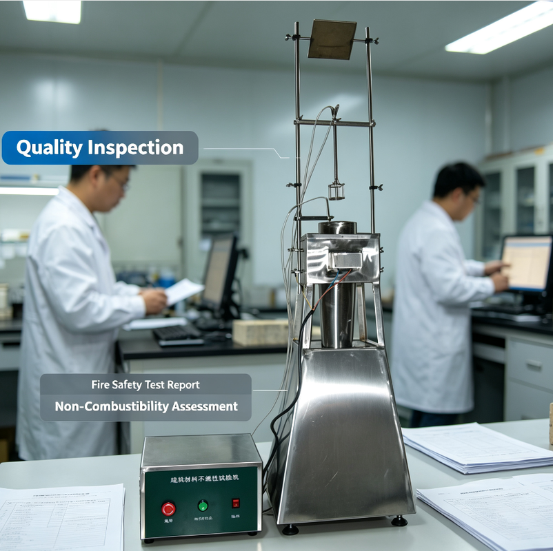 Micro-computer Building Non-Combustibility Test Apparatus ISO1182 GB/T5464 Building Material Noncombustibility Testing Machine