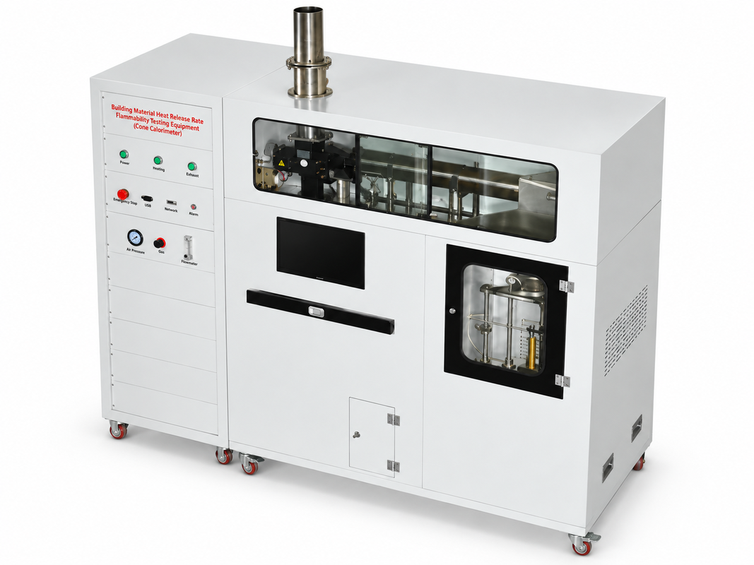 ISO 5660 Cone Calorimeter Fire Testing Machine for Heat Release Smoke and Mass Loss Measurement