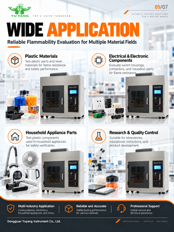 IEC60695-11-5 Needle Flame Tester HT-5169T-N Lab Flammability Testing Equipment for Electrical Appliance Safety Test