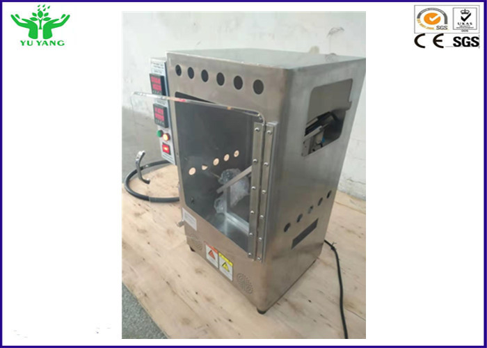 CPSC 16 CFR Phần 1611 Bộ kiểm tra dễ cháy SPI Màng nhựa Vinyl AC 220 V 50Hz 3A